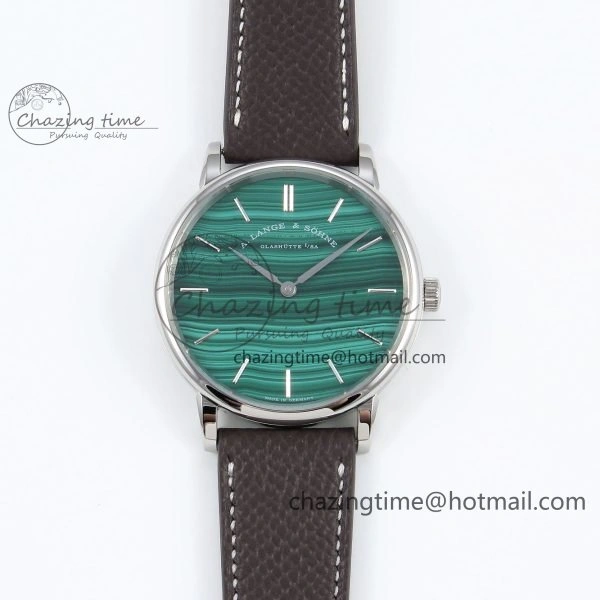 1815 Tourbillon Handwerkskunst SS White Dial On Black Leather Strap Vibrant 4193