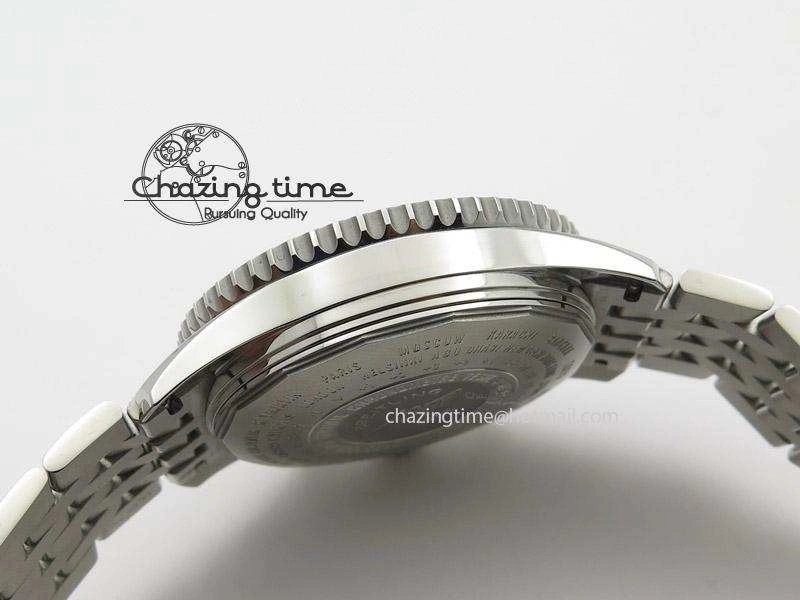 Comfortable 1884 Chronometre Navitimer JF Best Edition White Dial On SS Bracelet A 5806