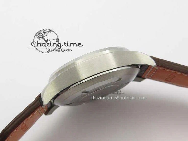 2016 Pilot Chrono SS IW377719 ZF Best Edition On Brown Leather Strap A WaterResistant 7291