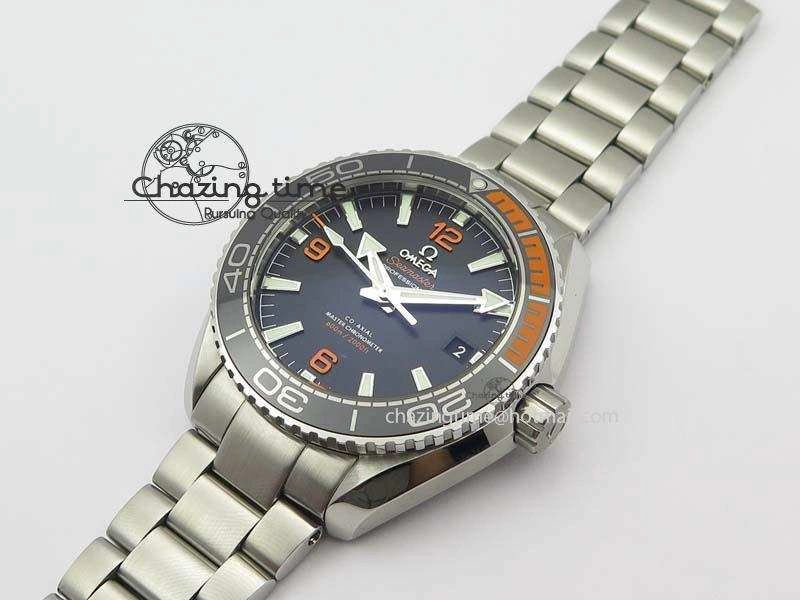 2016 Planet Ocean 43.5mm SS V6F Best Edition Black Dial On SS Bracelet A Sleek 8210
