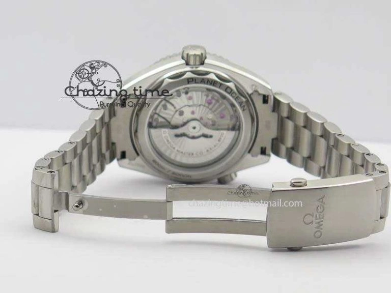 2016 Planet Ocean 43.5mm SS V6F Best Edition Black Dial On SS Bracelet A Sleek 8210