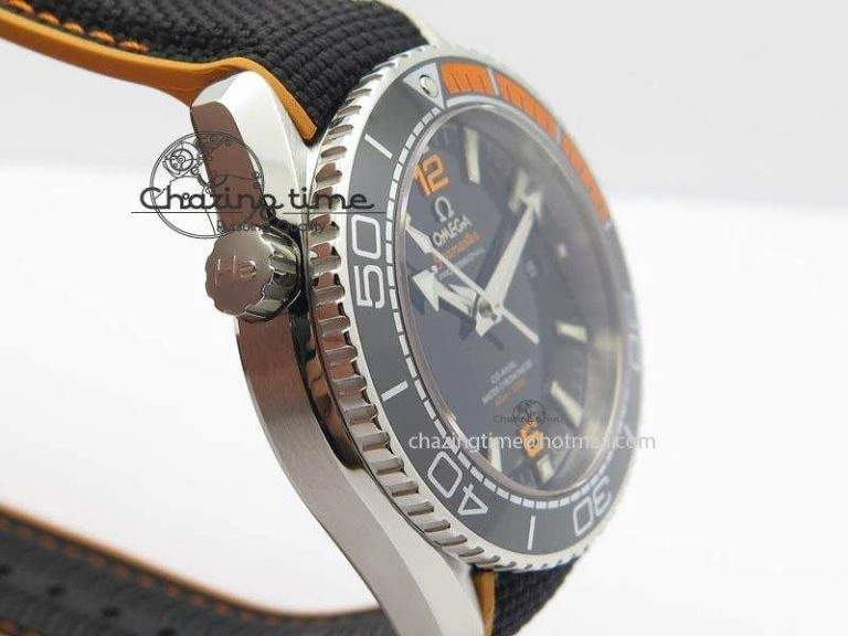 2016 Planet Ocean 45mm SS JHF Black Dial On Nylon Strap A Bold 8245