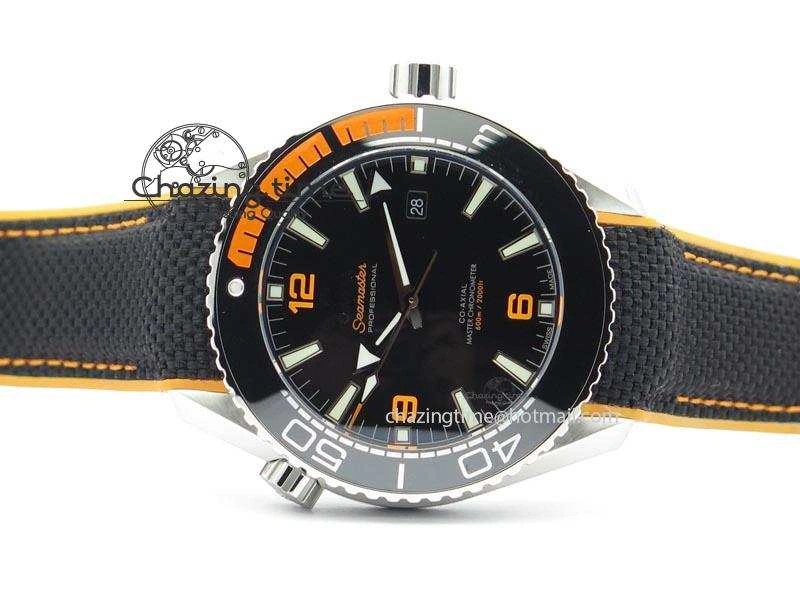 2016 Planet Ocean 45mm SS JHF Black Dial On Nylon Strap A Bold 8245