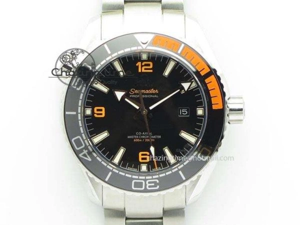 Durable 2016 Planet Ocean 45mm SS JHF Black Dial On SS Bracelet A 8246