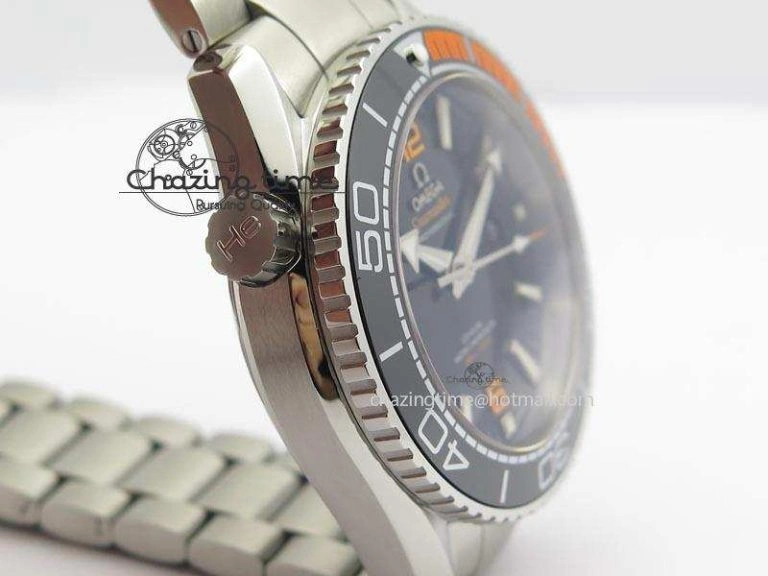 Durable 2016 Planet Ocean 45mm SS JHF Black Dial On SS Bracelet A 8246