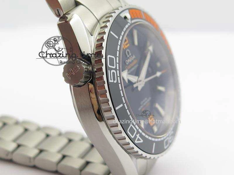 Durable 2016 Planet Ocean 45mm SS JHF Black Dial On SS Bracelet A 8246