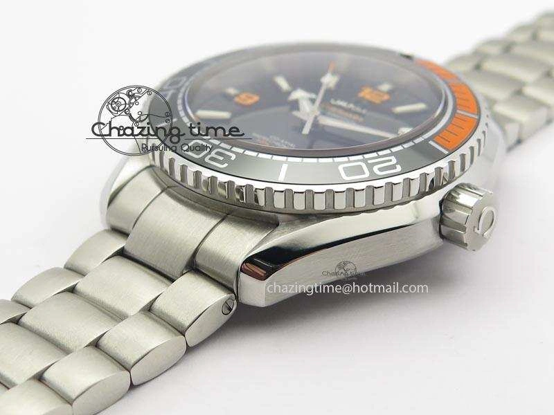 Durable 2016 Planet Ocean 45mm SS JHF Black Dial On SS Bracelet A 8246