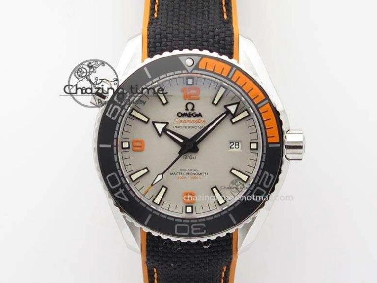 Thermal 2016 Planet Ocean 45mm SS JHF Gray Dial On Nylon Strap A 8226