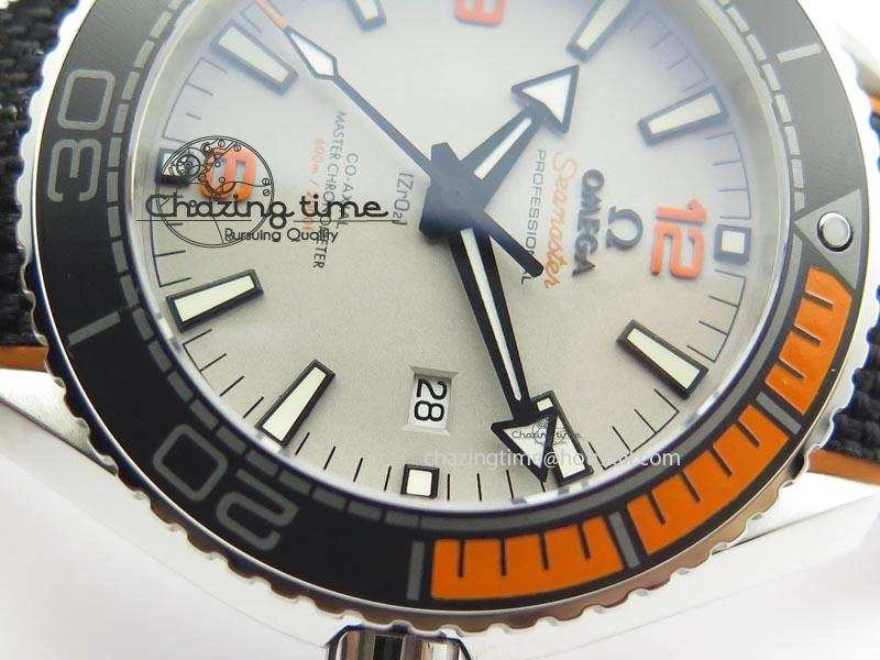 Thermal 2016 Planet Ocean 45mm SS JHF Gray Dial On Nylon Strap A 8226