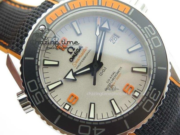 Thermal 2016 Planet Ocean 45mm SS JHF Gray Dial On Nylon Strap A 8226