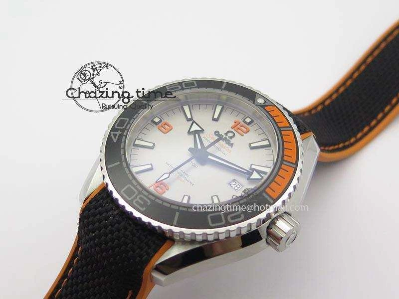 Thermal 2016 Planet Ocean 45mm SS JHF Gray Dial On Nylon Strap A 8226