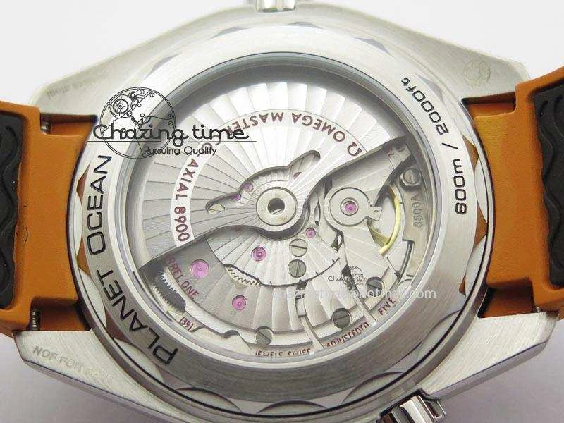 Thermal 2016 Planet Ocean 45mm SS JHF Gray Dial On Nylon Strap A 8226
