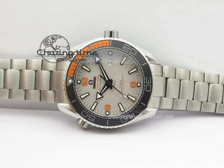 2016 Planet Ocean 45mm SS JHF Gray Dial On SS Bracelet A Affordable 8227