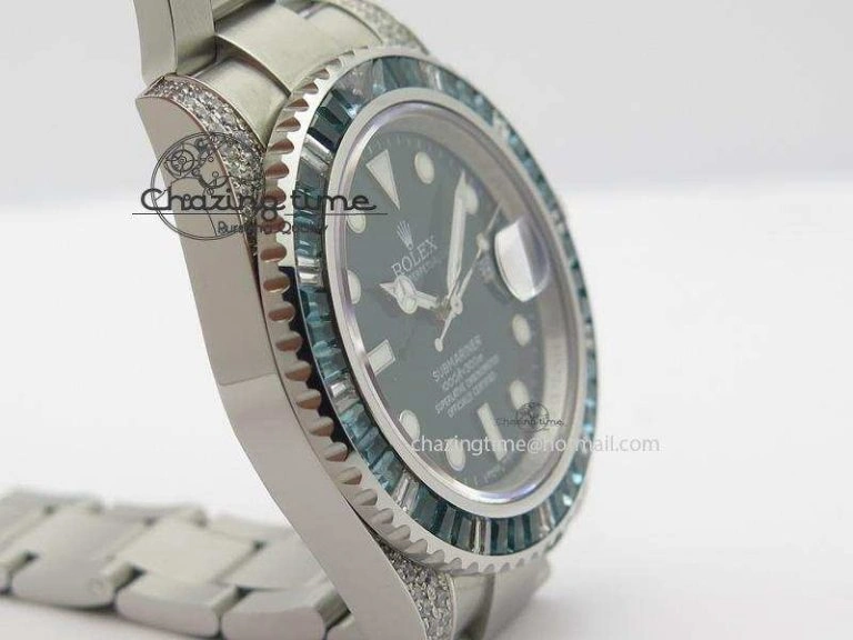 2016 Submariner Green Diamond Bezel Noob Best Edition A2836 V6s Premium 3958
