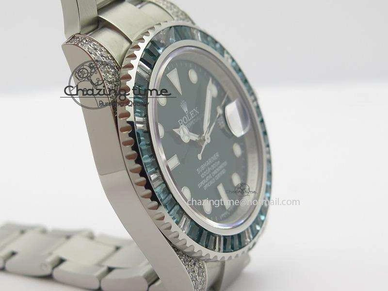 2016 Submariner Green Diamond Bezel Noob Best Edition A2836 V6s Premium 3958