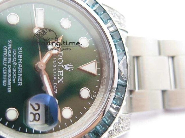 2016 Submariner Green Diamond Bezel Noob Best Edition A2836 V6s Premium 3958