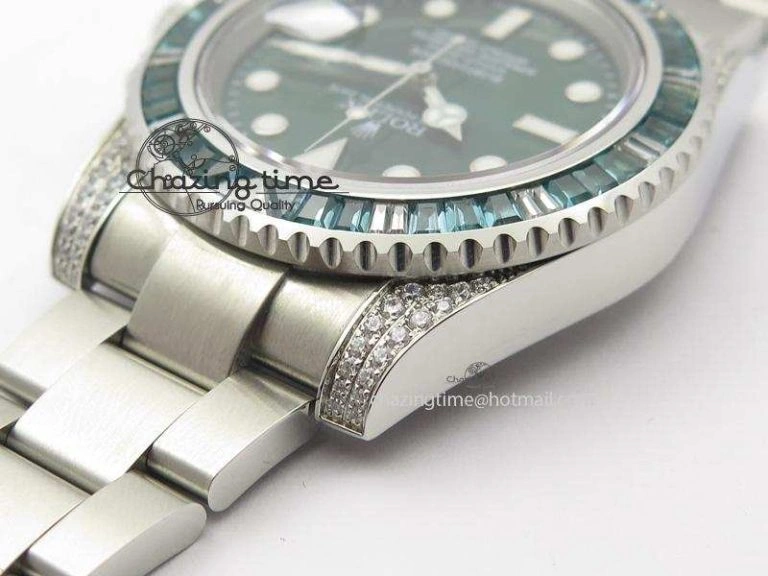 2016 Submariner Green Diamond Bezel Noob Best Edition A2836 V6s Premium 3958