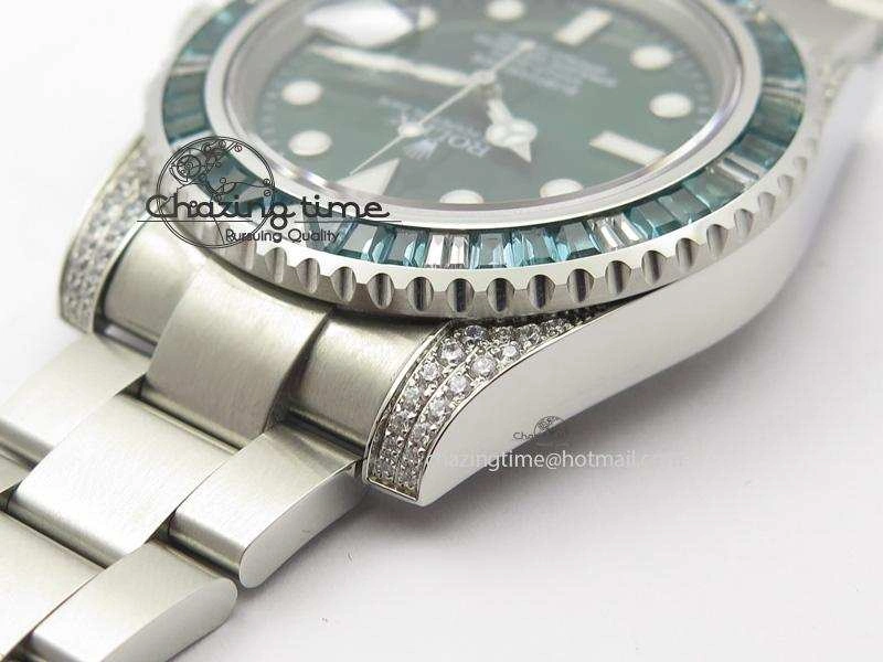 2016 Submariner Green Diamond Bezel Noob Best Edition A2836 V6s Premium 3958