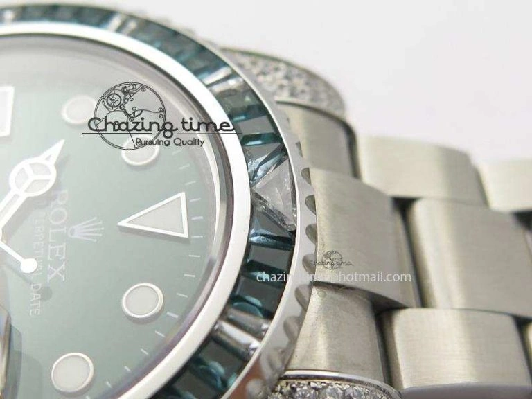 2016 Submariner Green Diamond Bezel Noob Best Edition A2836 V6s Premium 3958