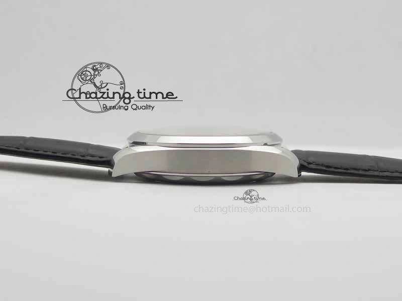 2017 Aqua Terra SS XF Best Edition Black Textured Dial On Black Leather Strap A Bright 8158