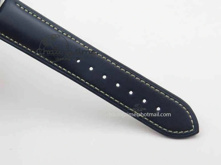 2017 Aqua Terra SS XF Best Edition Blue Textured Dial On Blue Leather Strap A Stretchable 8159