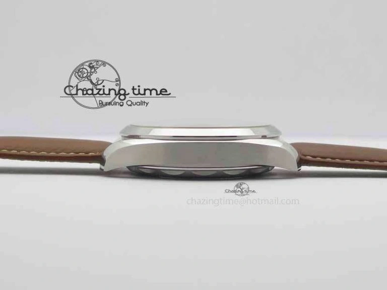 Trendsetting 2017 Aqua Terra SS XF Best Edition White Textured Dial On Brown Leather Strap A 8161