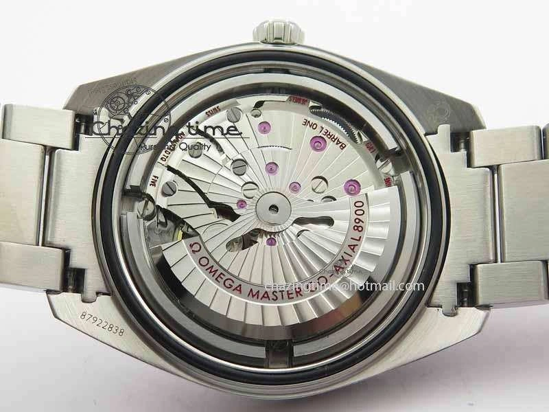 Snug 2017 Aqua Terra SS XF Best Edition White Textured Dial On SS Bracelet A 8160