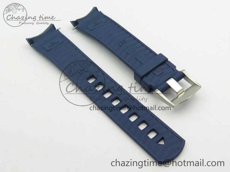 2018 Seamaster Diver 300M Blue Rubber Strap VSF 1:1 Best Edition RelaxedFit 4132