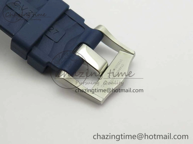 2018 Seamaster Diver 300M Blue Rubber Strap VSF 1:1 Best Edition RelaxedFit 4132