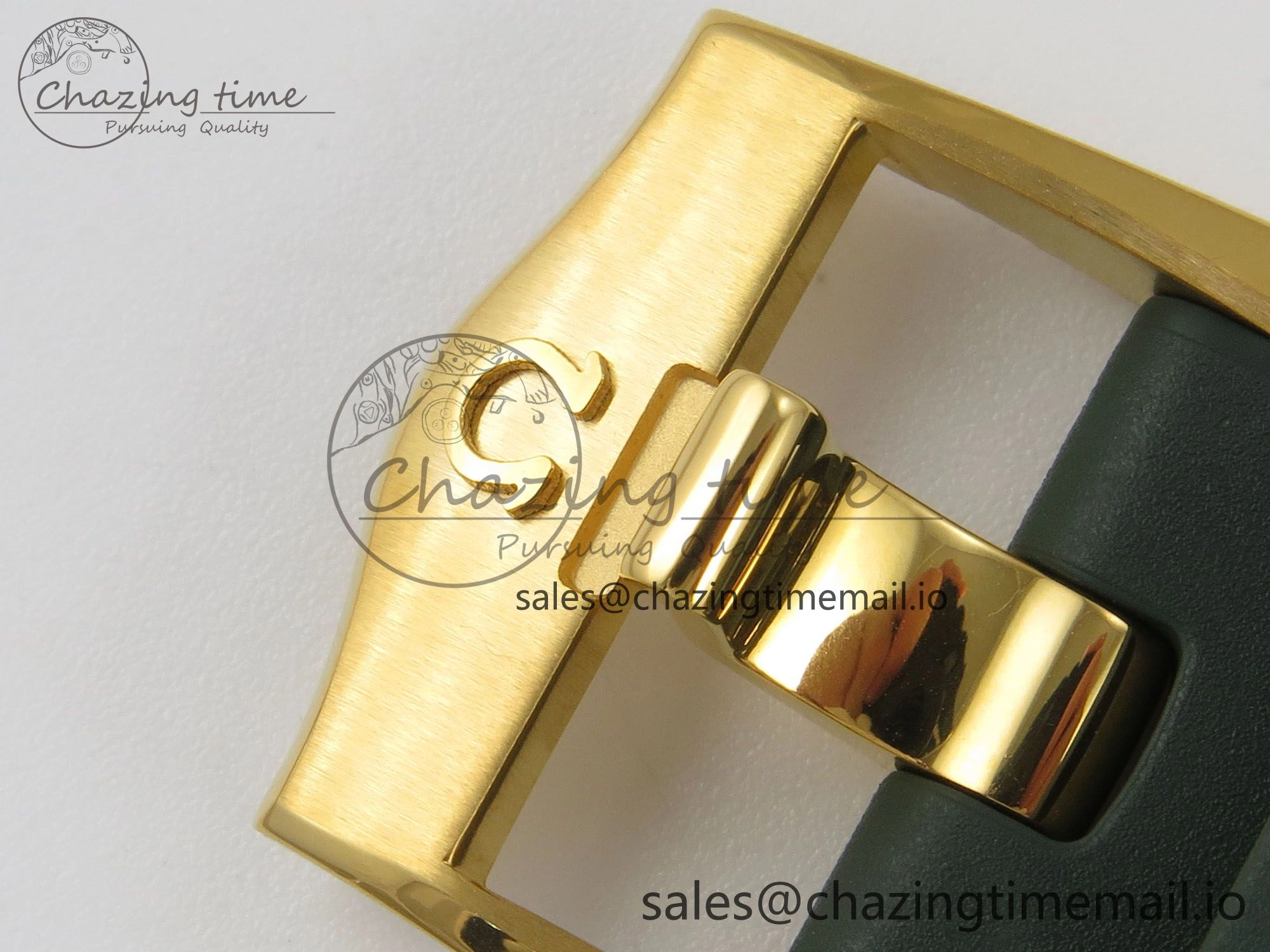 Durable 2018 Seamaster Diver 300M Green Ceramic Bezel YG VSF 1:1 Best Edition Green Dial On Green Rubber Strap A 7657