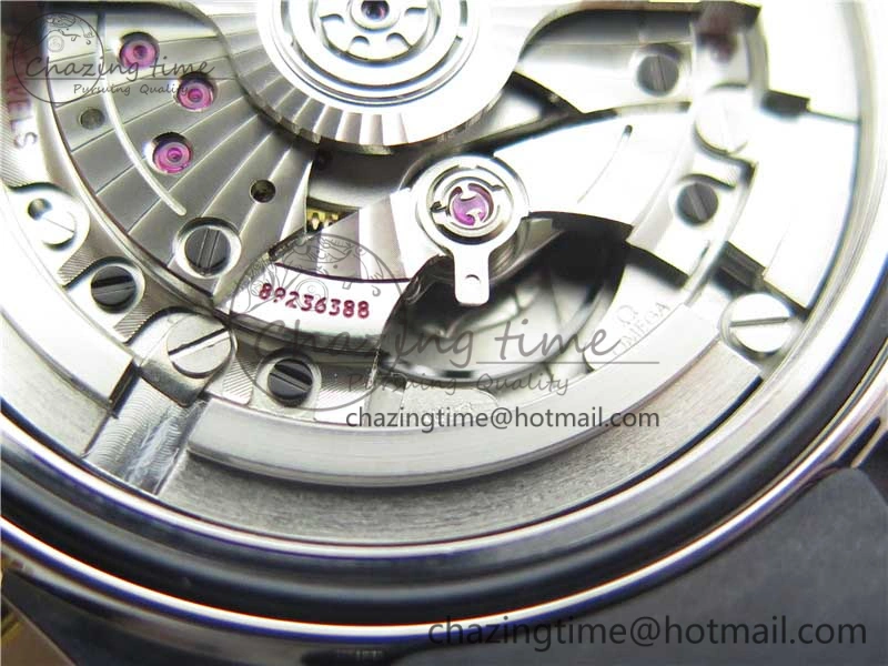 Refined 2018 Seamaster Diver 300M SS YG VSF 1:1 Best Edition YG Bezel Black Dial on Black Rubber Strap A 7934