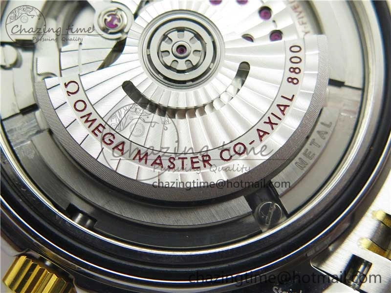 2018 Seamaster Diver 300M SS YG VSF 1:1 Best Edition YG Bezel Black Dial on SS YG Bracelet A HighPerformance 7937