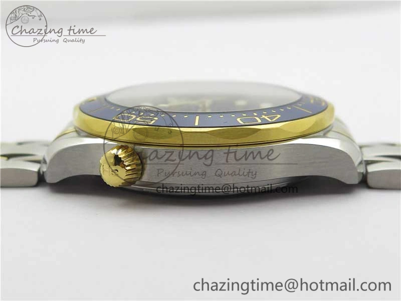 2018 Seamaster Diver 300M SS YG VSF 1:1 Best Edition YG Bezel Blue Dial on SS YG Bracelet A Trendsetting 7897