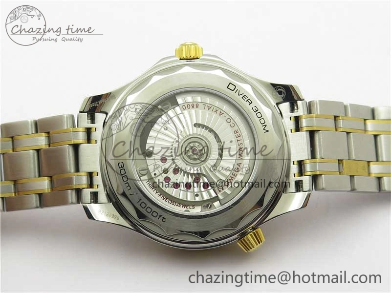 2018 Seamaster Diver 300M SS YG VSF 1:1 Best Edition YG Bezel Blue Dial on SS YG Bracelet A Trendsetting 7897