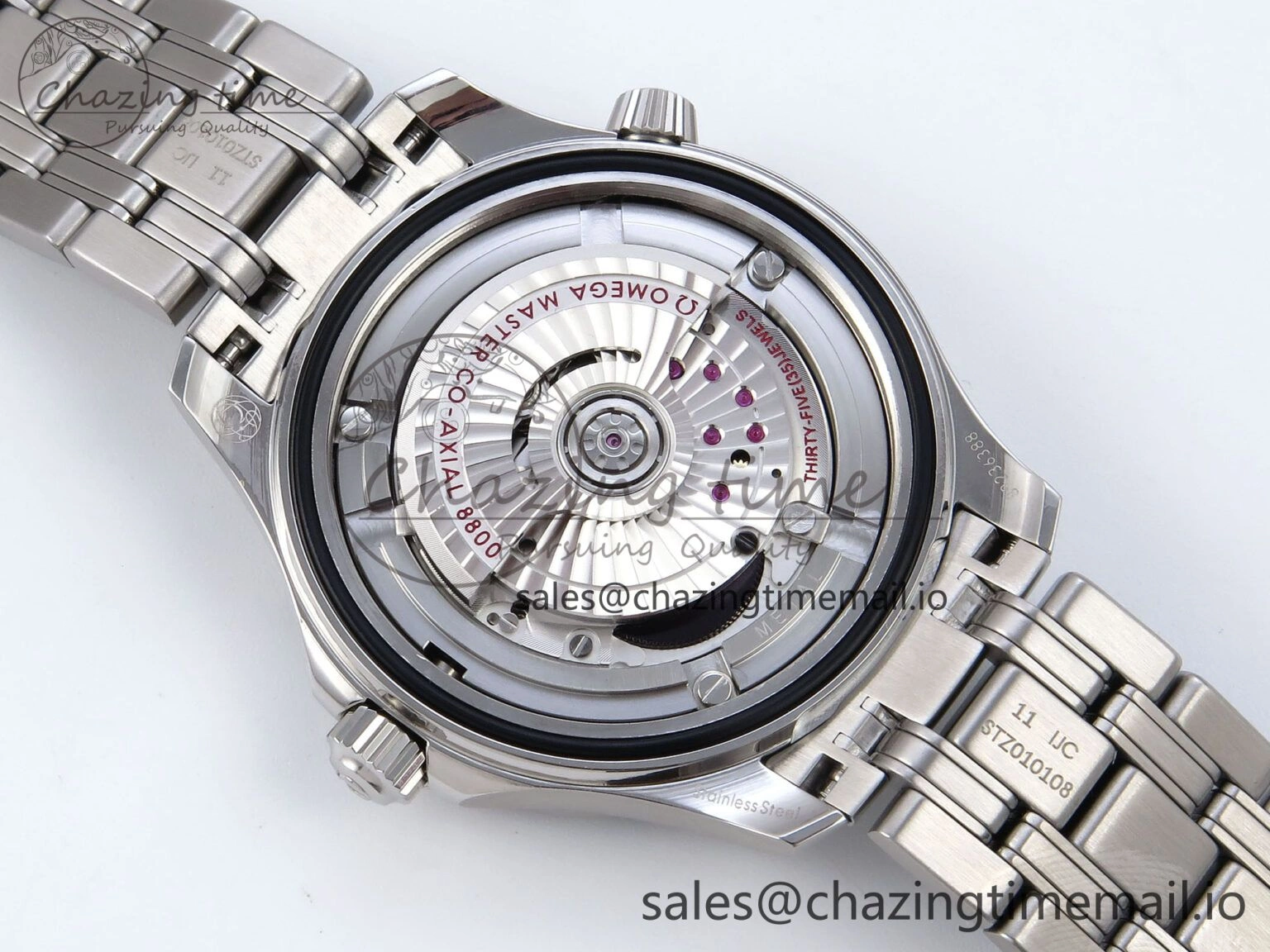 Premium 2018 Seamaster Diver 300M VSF 1:1 Best Edition Black Ceramic Black Dial on SS Bracelet A8800 V 7698