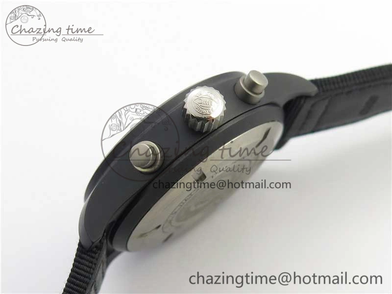 2019 New TOP GUN IW389101 Real Ceramic ZF 1:1 Best Edition on Black Nylon Strap A BestValue 4866