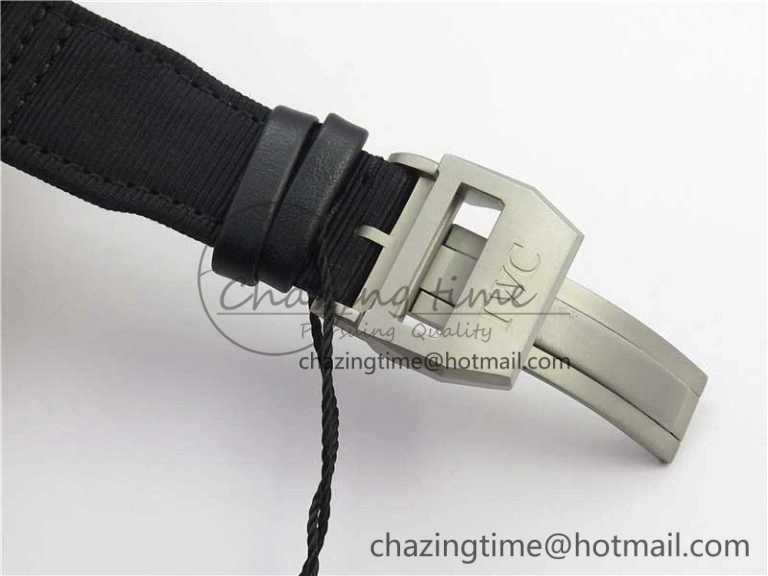 2019 New TOP GUN IW389101 Real Ceramic ZF 1:1 Best Edition on Black Nylon Strap A BestValue 4866
