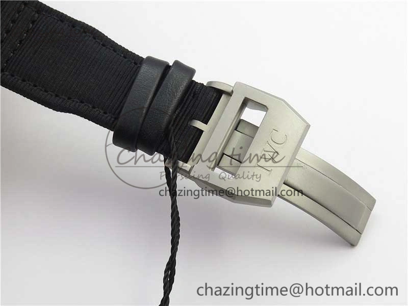 2019 New TOP GUN IW389101 Real Ceramic ZF 1:1 Best Edition on Black Nylon Strap A BestValue 4866