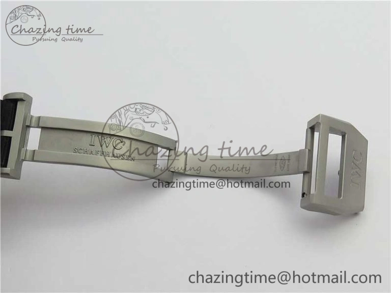 2019 New TOP GUN IW389101 Real Ceramic ZF 1:1 Best Edition on Black Nylon Strap A BestValue 4866