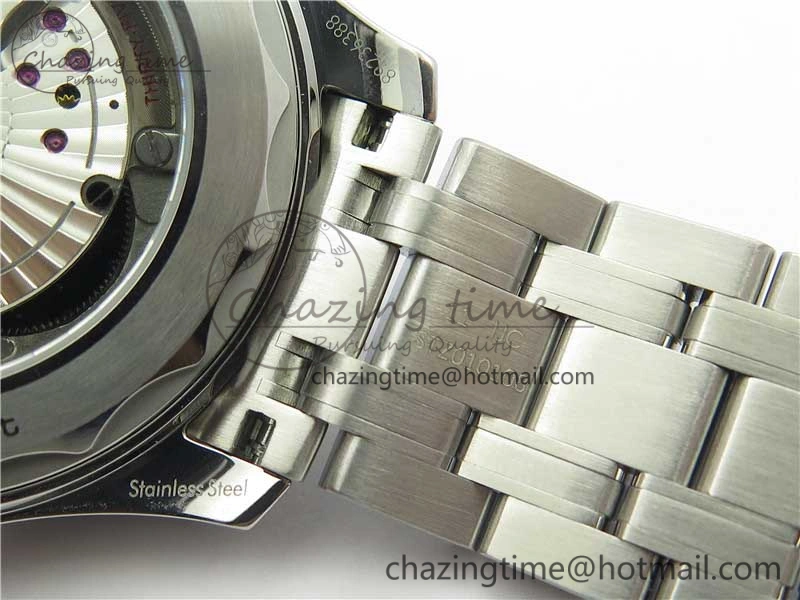 MultiPurpose 2019 Seamaster Diver 300M SS VSF 1:1 Best Edition Black Bezel White Dial on SS Bracelet A 7933