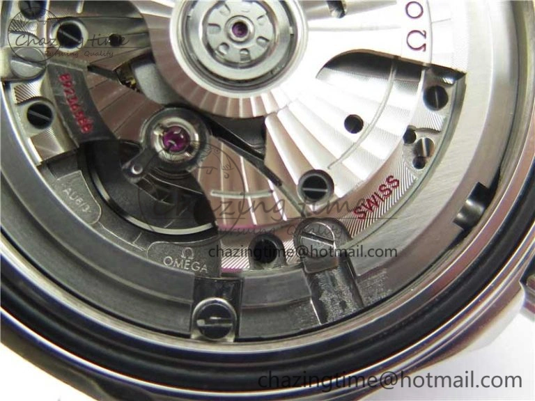 MultiPurpose 2019 Seamaster Diver 300M SS VSF 1:1 Best Edition Black Bezel White Dial on SS Bracelet A 7933