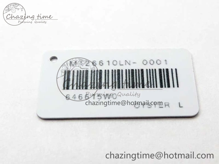 Youthful 2020 Custom Made Rolex Warranty Card with Anti-Forgery Crown and Fluorescent Label 4128