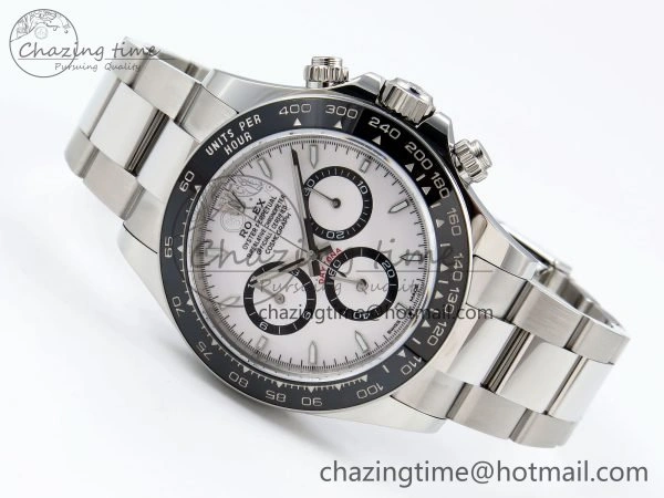 Contemporary 2023 Daytona 126500 AR+F 1:1 Best Edition 904L SS Case and Bracelet White Dial SA 1567