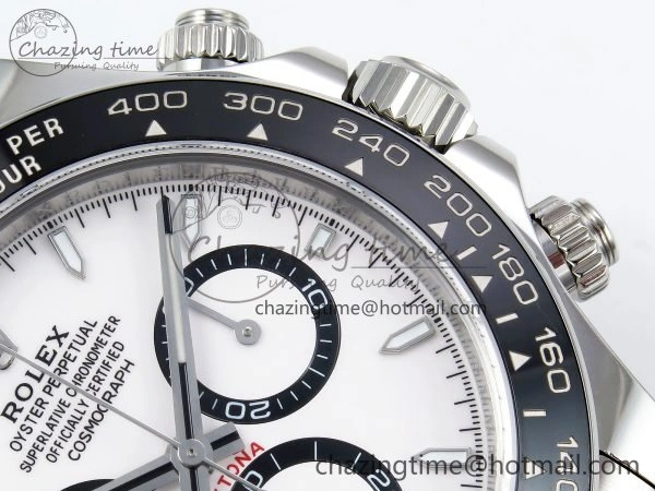Contemporary 2023 Daytona 126500 AR+F 1:1 Best Edition 904L SS Case and Bracelet White Dial SA 1567
