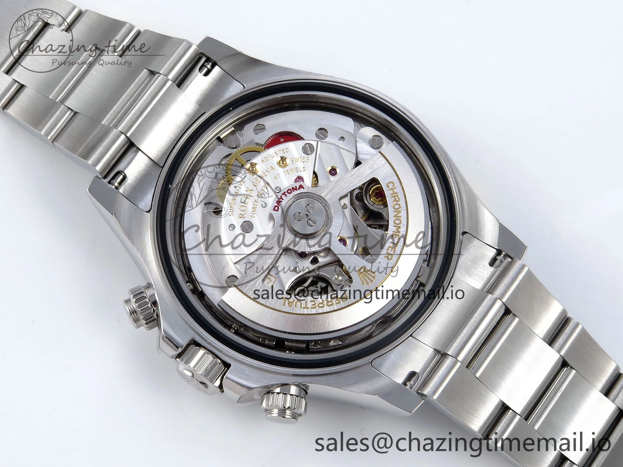 Comfortable 2023 Daytona 126500 AR+F 1:1 Best Edition 904L SS Case and Bracelet White Dial SA 852