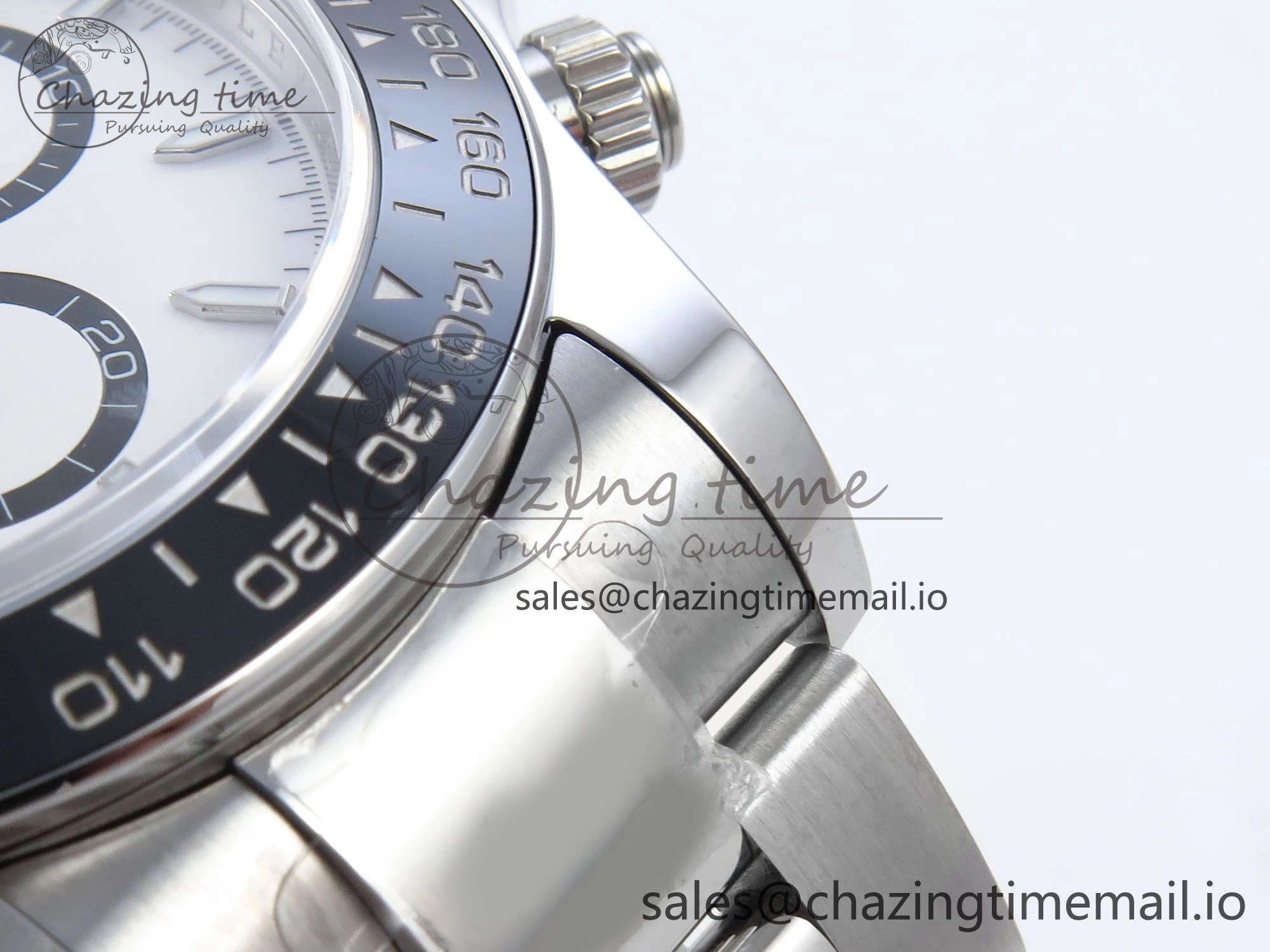 Comfortable 2023 Daytona 126500 AR+F 1:1 Best Edition 904L SS Case and Bracelet White Dial SA 852