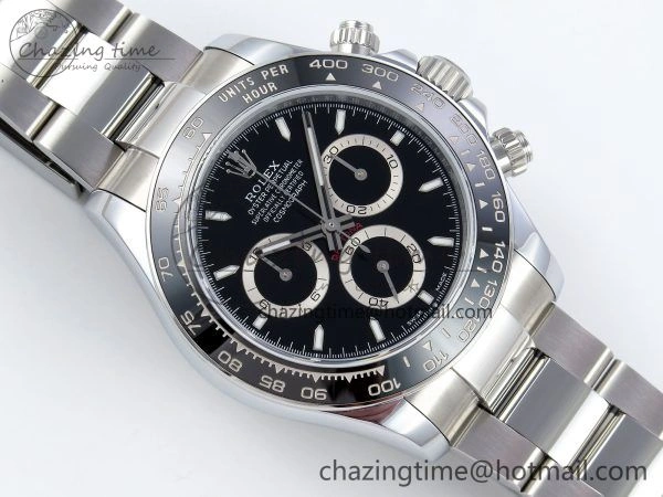 FashionForward 2023 Daytona 126500 QF 1:1 Best Edition 904L Steel Black Dial on SS Bracelet SH 1490
