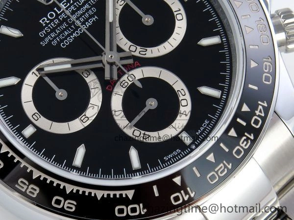 FashionForward 2023 Daytona 126500 QF 1:1 Best Edition 904L Steel Black Dial on SS Bracelet SH 1490