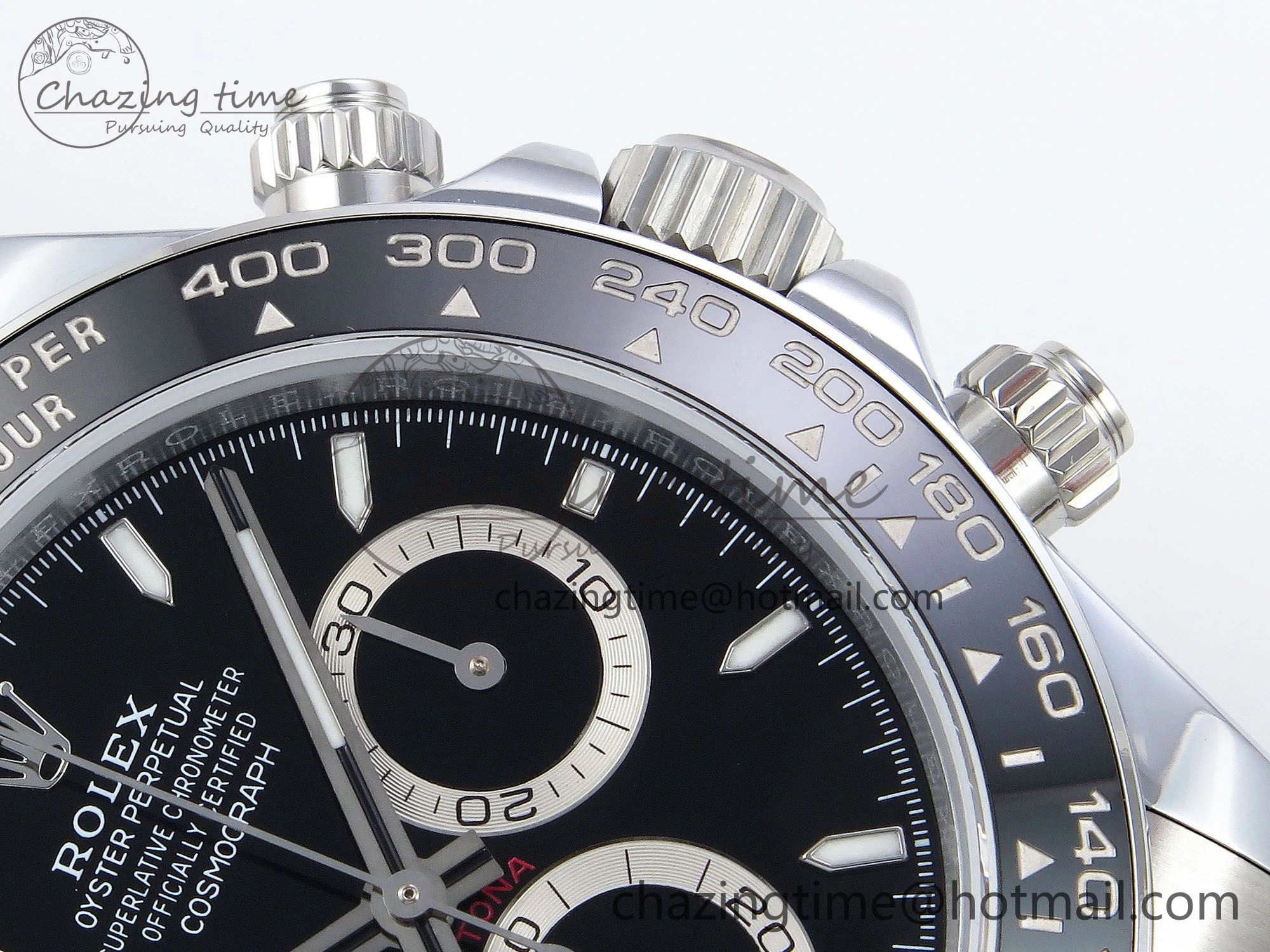 FashionForward 2023 Daytona 126500 QF 1:1 Best Edition 904L Steel Black Dial on SS Bracelet SH 1490