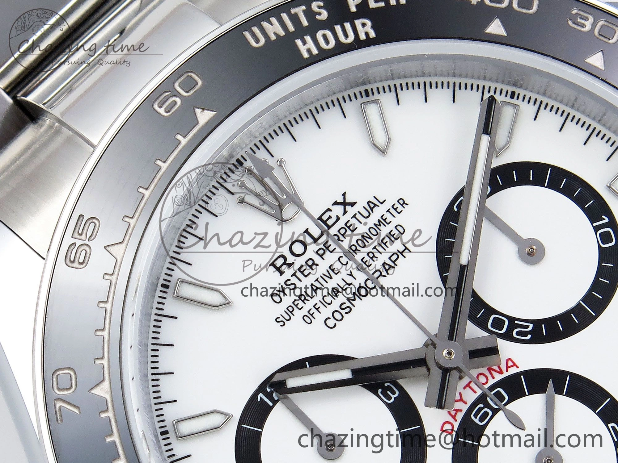 2023 Daytona 126500 QF 1:1 Best Edition 904L Steel White Dial on SS Bracelet SH Comfortable 1489